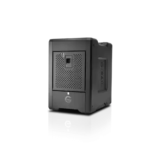 Sandisk Professional G-Raid Shuttle Thunderbolt 3 SSD Left Angle