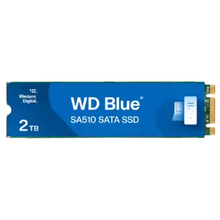WD Blue SA510 SATA SSD M.2 2TB Front