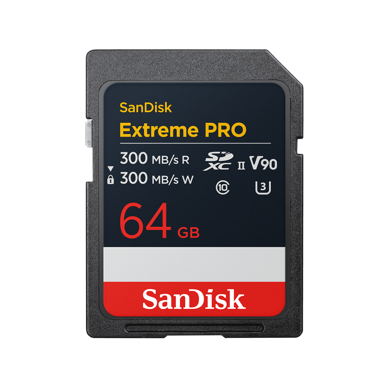 SanDisk Extreme PRO SD UHS-II V90 Card - 64GB - Image1
