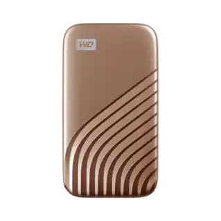 My Passport USB 3.2 SSD Rose Gold Front