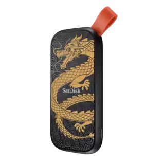 SanDisk Portable SSD (Dragon Edition) Left